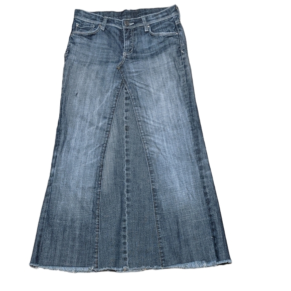 Kut from the Kloth Dresses & Skirts - Kut from the Kloth Iam dino flare denim boho maxi modest cowgirl rodeo size 27